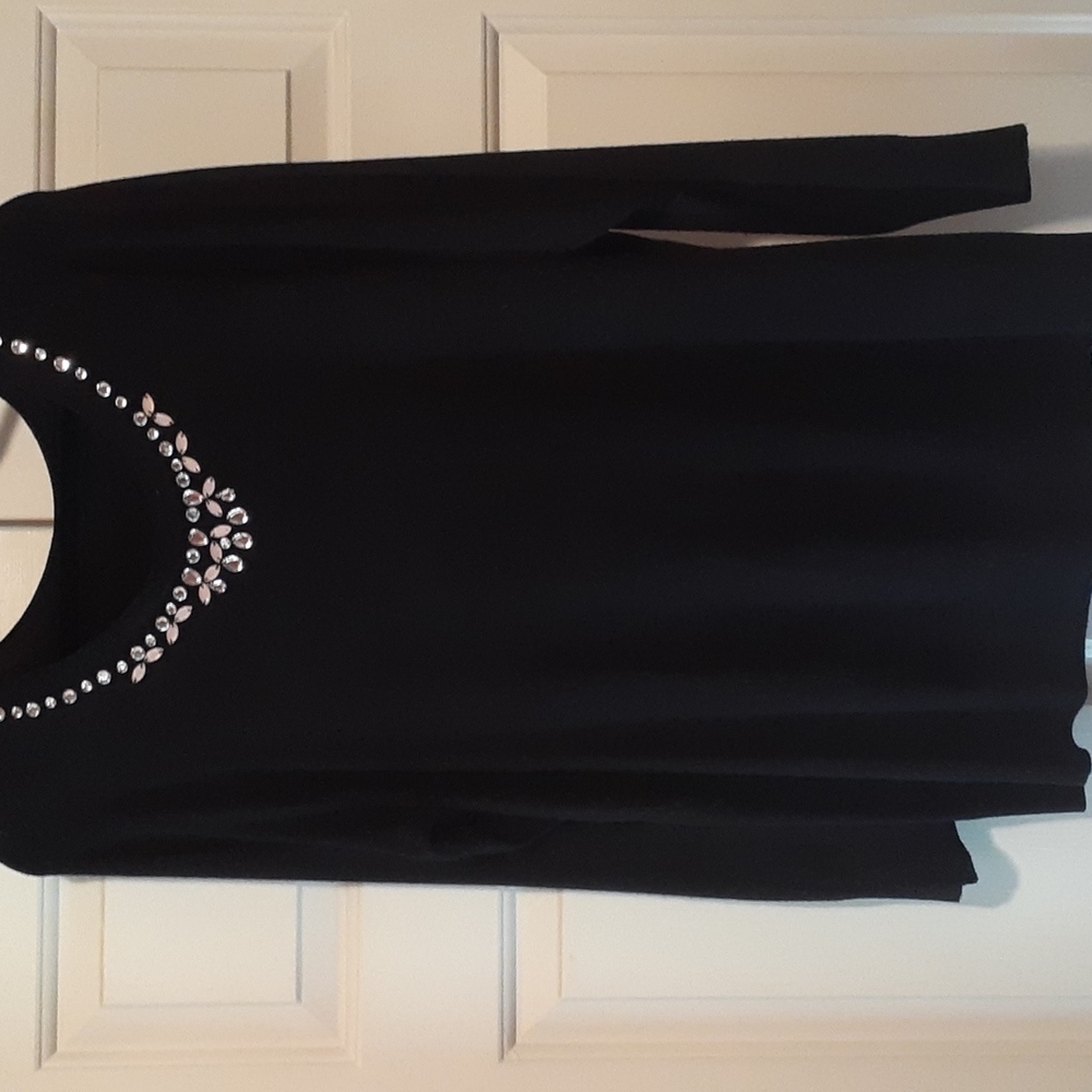 Super soft embellished sweater